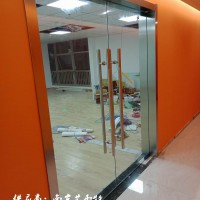 玻璃门定制安装、玻璃门维修、南京艾雨特玻璃