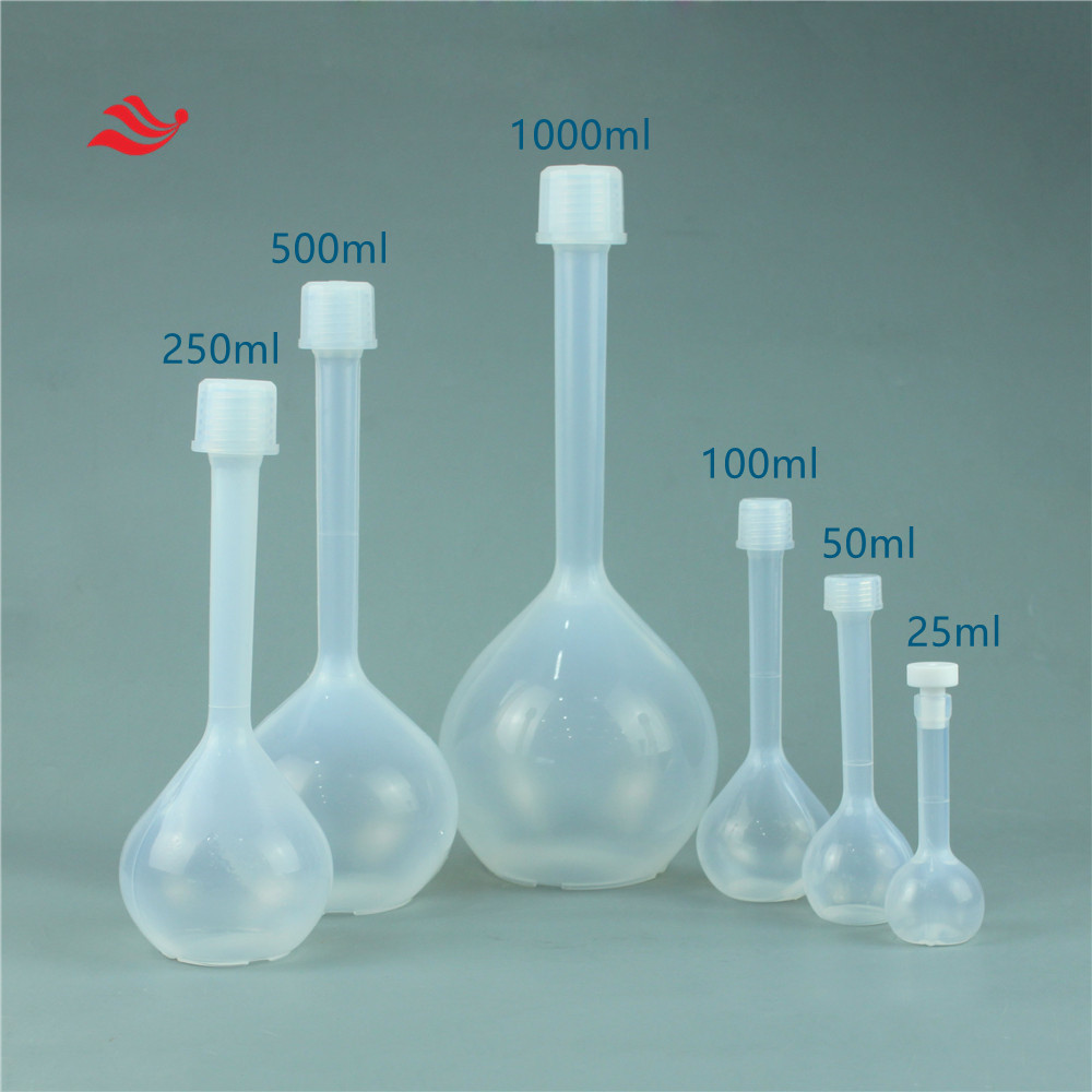 PFA容量瓶250ml 透明A级定容容量瓶50ml
